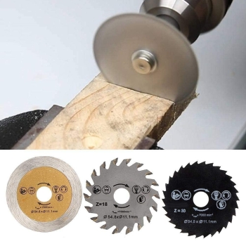 Zestaw brzeszczotów do cięcia płytek metalowych o średnicy 5,5 cm [12010000089]